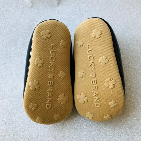 LUCKY BRAND  Crib Shoes Style : LB -AMBER- MAR Black Size 4 (9-12M) - Picture 4 of 5